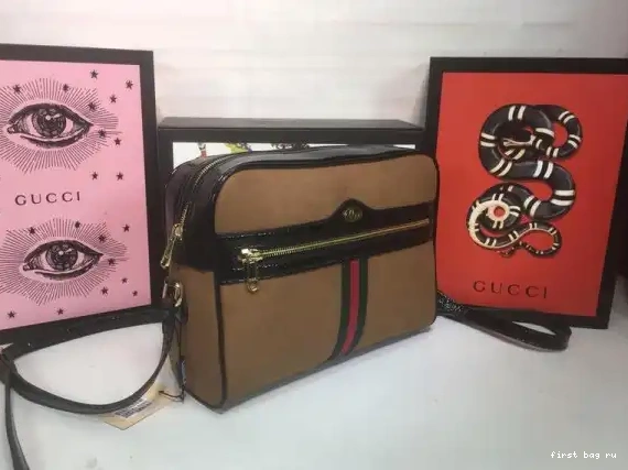 First bag ru Gucci Small Bag Shoulder Suede Ophidia 0521
